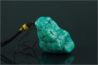 Chinese Natural Turquoise Pendant