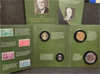 2014 FDR Coin & Chronicles Set Presidential Medal