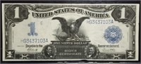 1899 $1 Black Eagle Silver Certificate Nice