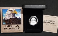 2014 Tuvalu 1oz Proof Silver American Bald Eagle