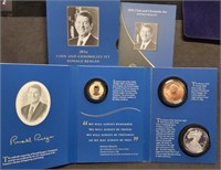 2016 Reagan Coin & Chronicles Set Proof Silver