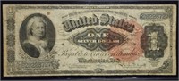 1886 $1 Martha Washington Silver Certificate Nice