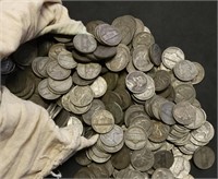 20 Silver War Nickels from Estate Hoard