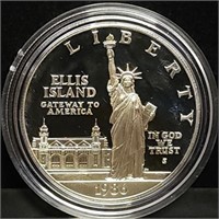 1986 S Statue of Liberty Proof Silver Dollar
