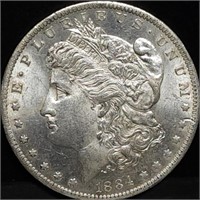 1884-O Morgan Silver Dollar BU