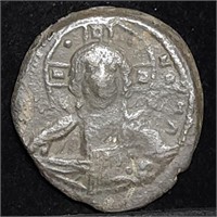 Romanus III Bronze Follis Byzantine Empire