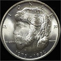 1936 Elgin Illinois Centennial Silver Half Dollar