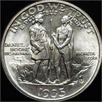 1935 Daniel Boone Silver Half Dollar Gem BU
