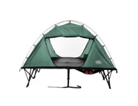 Kamp-Rite Double Tent Cot, 51"H X 84"W X 53"D, Gre