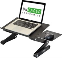 WorkEZ Best Adjustable Laptop Stand Black