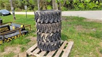 4 New Camso SKS532 12-16.5 skidsteer tires