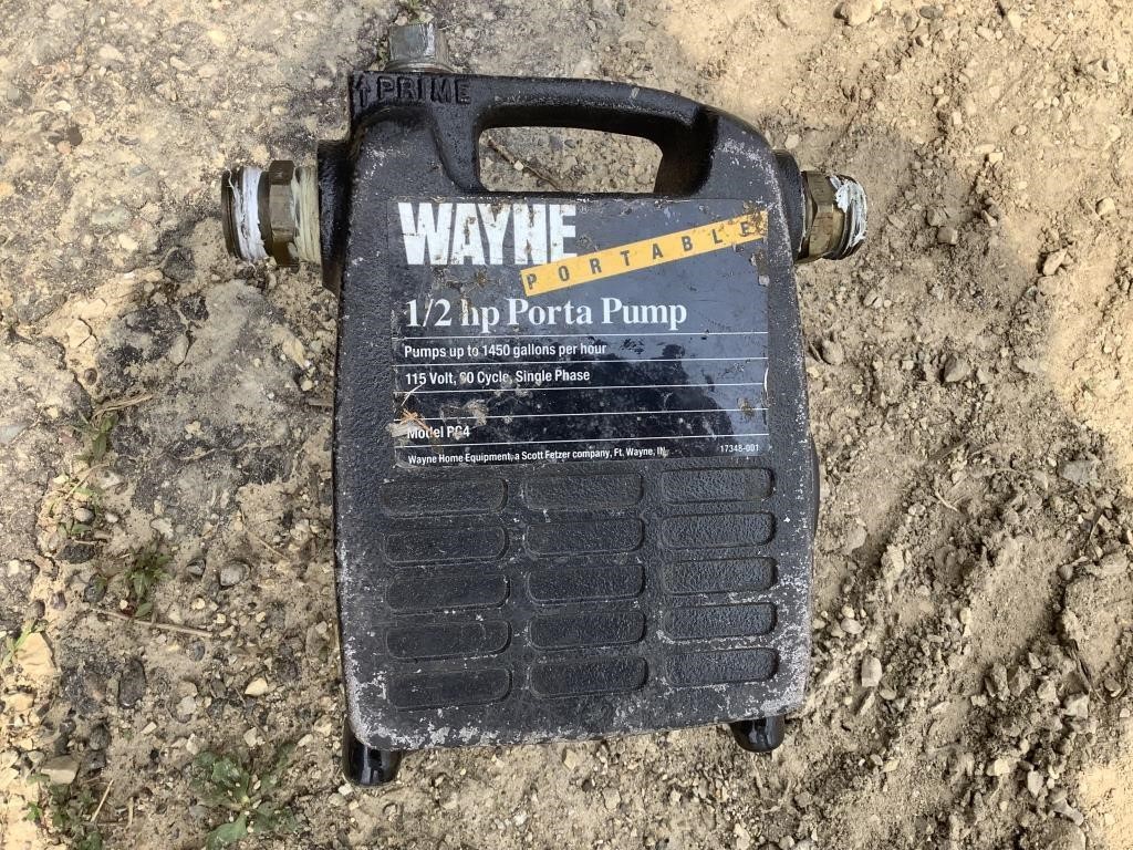 Wayne 1/2hp Porta Pump