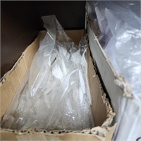 Cases of Loose Plastic Spoons and Forks n more