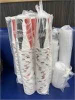 7 Sleeves 28 oz. Coca Cola Cups (40 per Sleeve) &