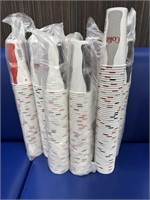 8 Sleeves Coca Cola Cups (40 Cups per Sleeve)
