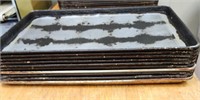 (10) Aluminum Perforated Baking Sheet Pans