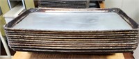 (10) 25 3/4 x 18 Aluminum Baking Pans