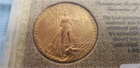 U.S. $20 Saint-Gaudens MS-63 Gold Coin (1928)
