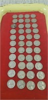 (44) Assorted  Nickels