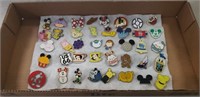 40 Assorted Walt Disney Pins