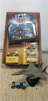 Tray Of Assorted Toy Cars & More