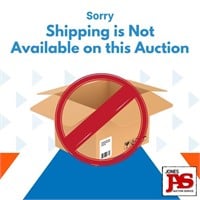 There is no shipping for this auction
