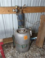 Keg with Tank & Gauges