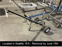 TOW HITCH HANDLE CART ATTACHMENT