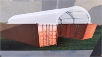 20'x40' Dual Truss Container Shelter