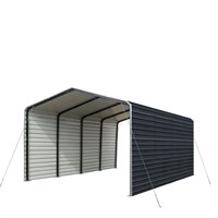 TMG 12'X20' Metal Shed Carport W/ Sidewalls