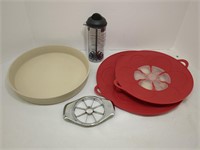 Pampered Chef Items - Stoneware Pie Plate,