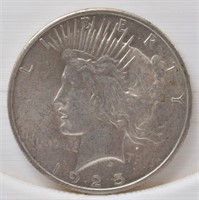 1925-P Peace Silver Dollar - XF