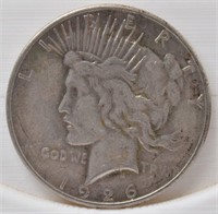 1926-S Peace Silver Dollar - VF