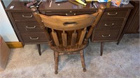 Vintage Mid Century Modern Desk w/ Chair