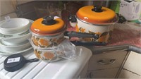 Vintage JMP Capri Sun cooking pot and pans