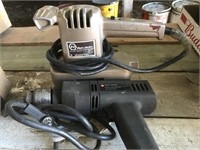 Black and Decker Finishing Sander and a