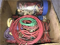 Assortment of wire, various gauges and lengths