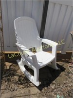 outdoor patio rocking chair