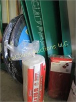 plastic sheeting collapsible garden refuse bags