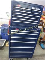 Craftsman stacking tool chest on wheels