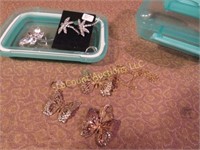 costume jewelry butterfly necklace earrings more