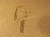 14K chain w Egyptian type pendant