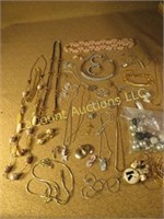 costume jewelry lot necklaces more