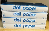 4 Boxes Deli Paper. Each Box Contains 500 Sheets