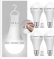 EMERGENCY LED BULBS 2 pack rechargeable PORTABLE