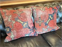 Southwest themed decorative pillows