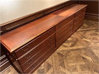 Beautiful 3 section file cabinet