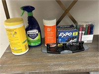 Shelf of supplies