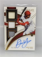/99 2022 Immaculate Collection Relic Auto Yepez RC