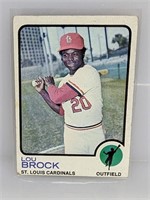 Lou Brock 1973 Topps  #320 - STL Cards HOF